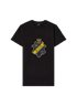 T-SHIRT SVART SKÖLD STOR - BARN