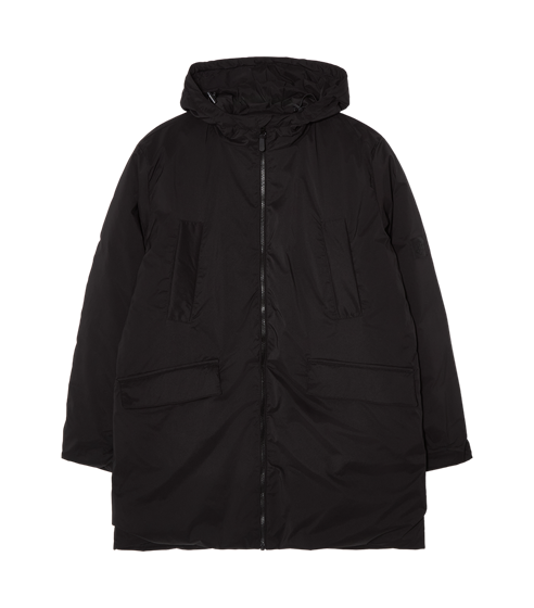 SVART PARKAS SKÖLD - UNISEX
