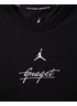 NIKE T-SHIRT SVART GNAGET - HERR