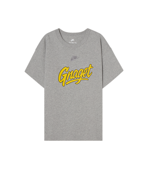 NIKE T-SHIRT GRÅ GNAGET - JUNIOR