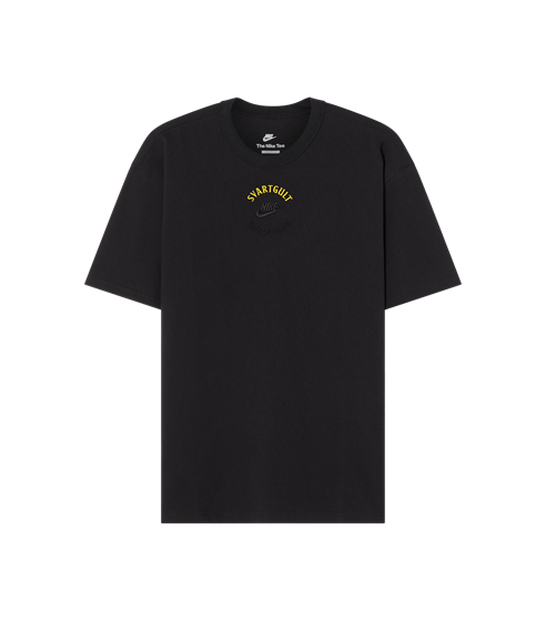 NIKE T-SHIRT SVART SV/GULT GATAN FRAM - HERR