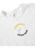 NIKE T-SHIRT VIT SV/GULT GATAN FRAM - HERR