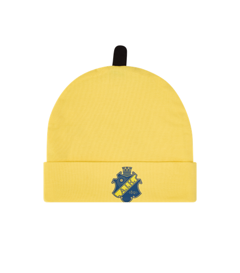 BABYMÖSSA GUL - SKÖLD