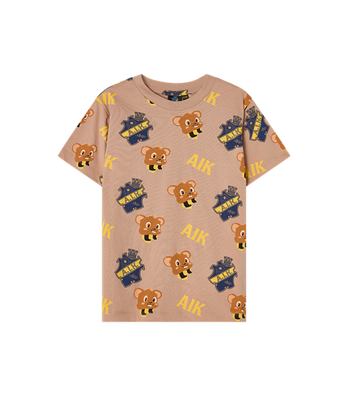 T-SHIRT BEIGE AIK/GNAGIS - BARN