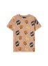 T-SHIRT BEIGE AIK/GNAGIS - BARN