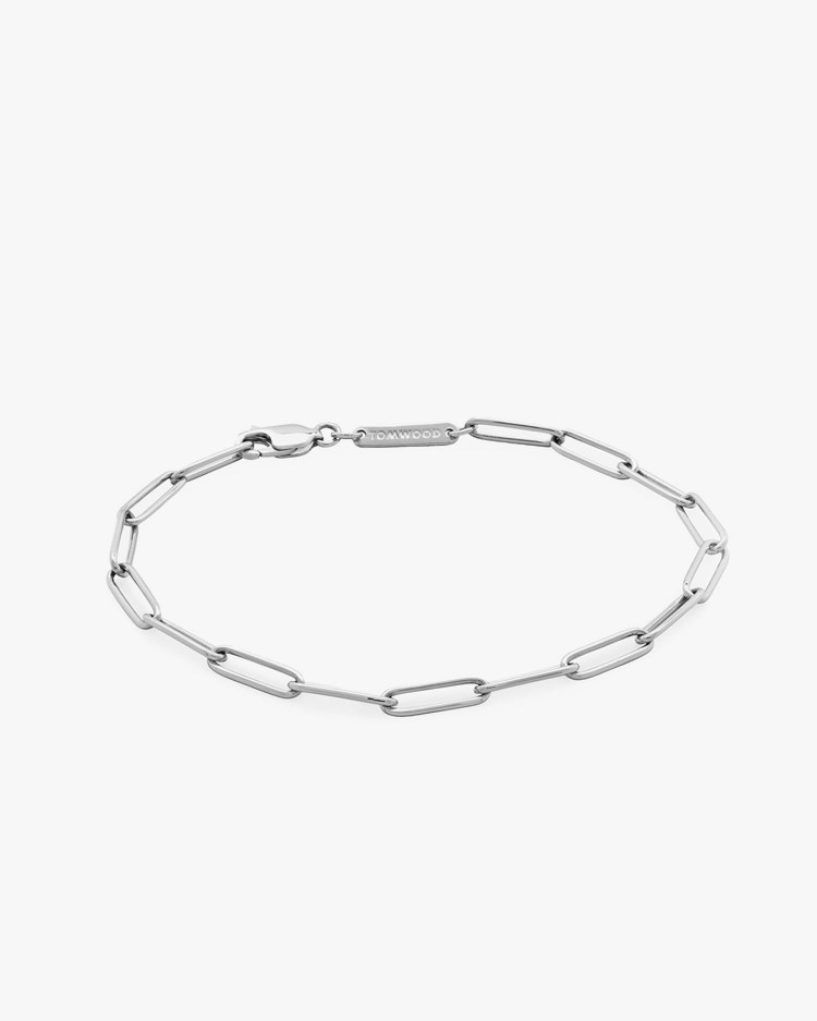 Tom Wood Box Bracelet Silver