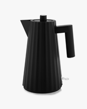 Alessi Electric Kettle Plissé Black