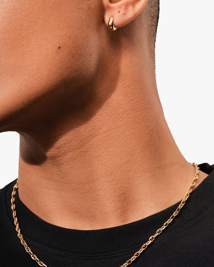 【片耳のみ】TOM WOOD　Ice Huggie Gold Small Ice Huggies Gold - Tom Wood Project Official Online Store