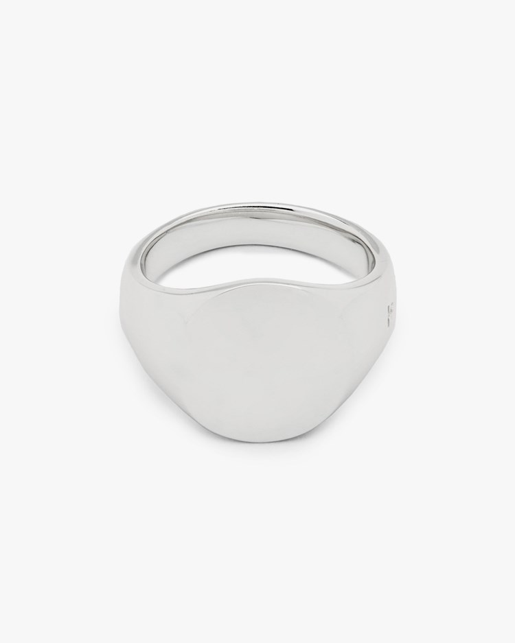 Tom Wood Mini Signet Oval Silver - Vallgatan 12