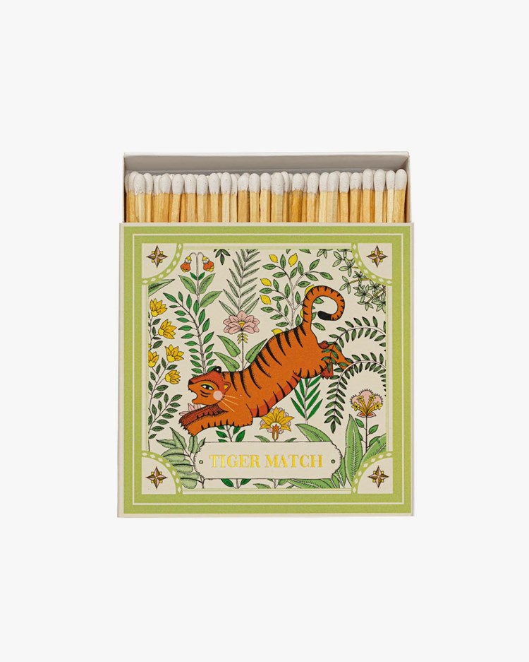 Archivist Ariane's Green Tiger Match Box