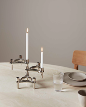 Stoff Nagel BMF Candle Holder Chrome