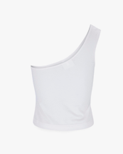 Juicy Couture Digi Asymmetric Top White