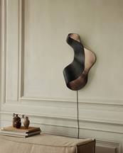 Ferm Living Oyster Wall Lamp Black