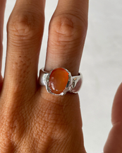 Simuero Pulpa Ring Silver