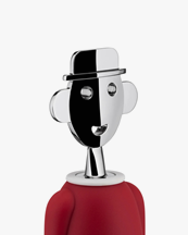 Alessi Alessandro M Corkscrew Red White