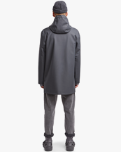 Stutterheim Stockholm Raincoat Charcoal