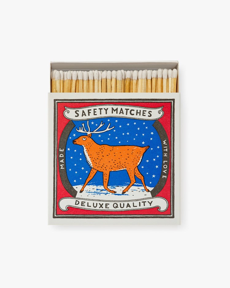Archivist Charlotte Farmer Reindeer Match Box