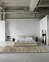 Tinted Objects Bergius Wool Rug Beige