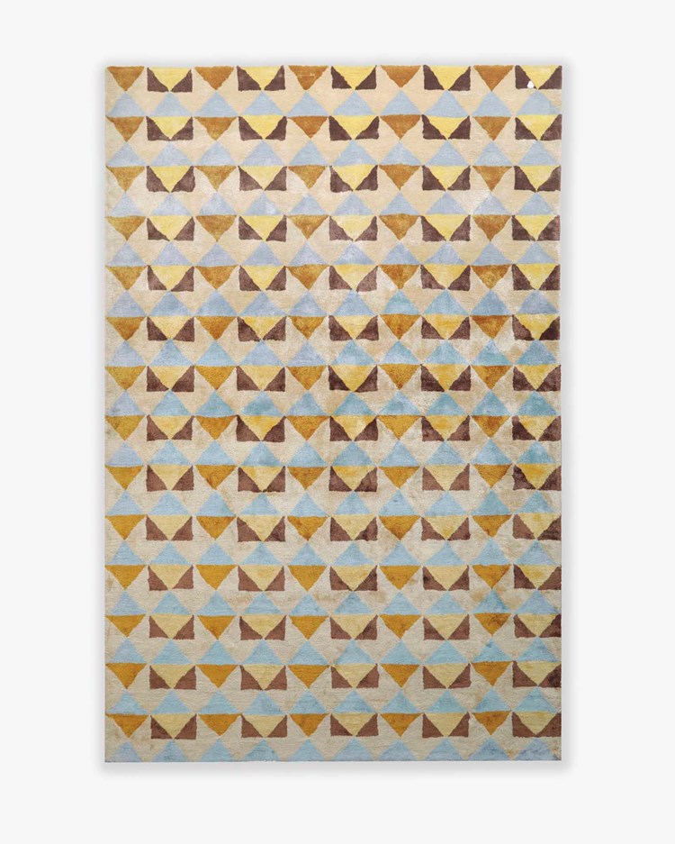 Tinted Objects Mellin Viscose Rug Multi