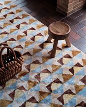 Tinted Objects Mellin Viscose Rug Multi