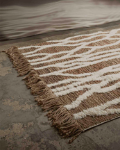 Tinted Objects Wahl Jute Rug Brown/Off White