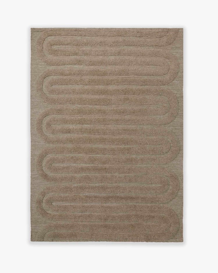 Tinted Objects Riklund Wool Rug Beige Melange