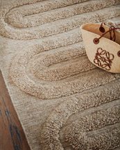 Tinted Objects Riklund Wool Rug Beige Melange