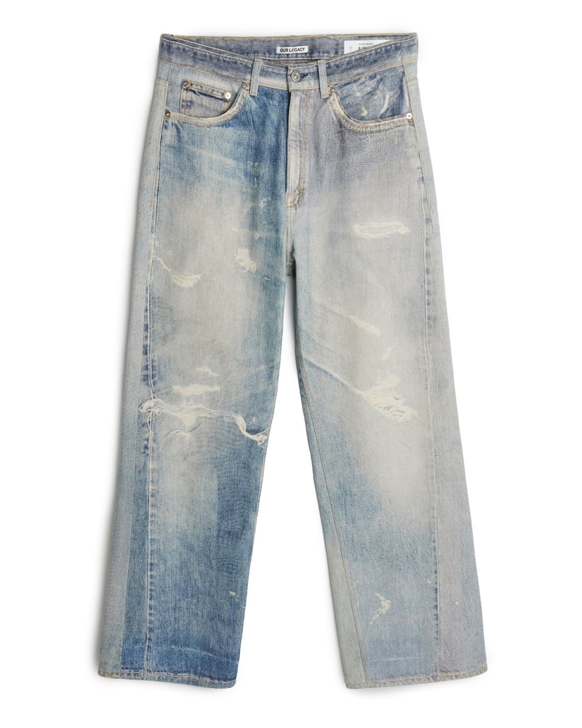 パンツ Our legacy third cut digital denim print Our Legacy Third Cut Digital Denim Print - Vallgatan 12