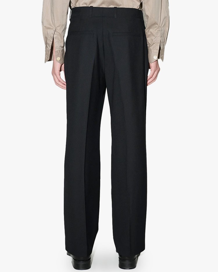 Our Legacy Borrowed Chino Black Panama Wool - Vallgatan 12