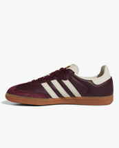 Adidas Originals Samba Og Shoes W Maroon/Cream White/Gold Metallic