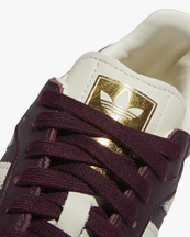 Adidas Originals Samba Og Shoes W Maroon/Cream White/Gold Metallic