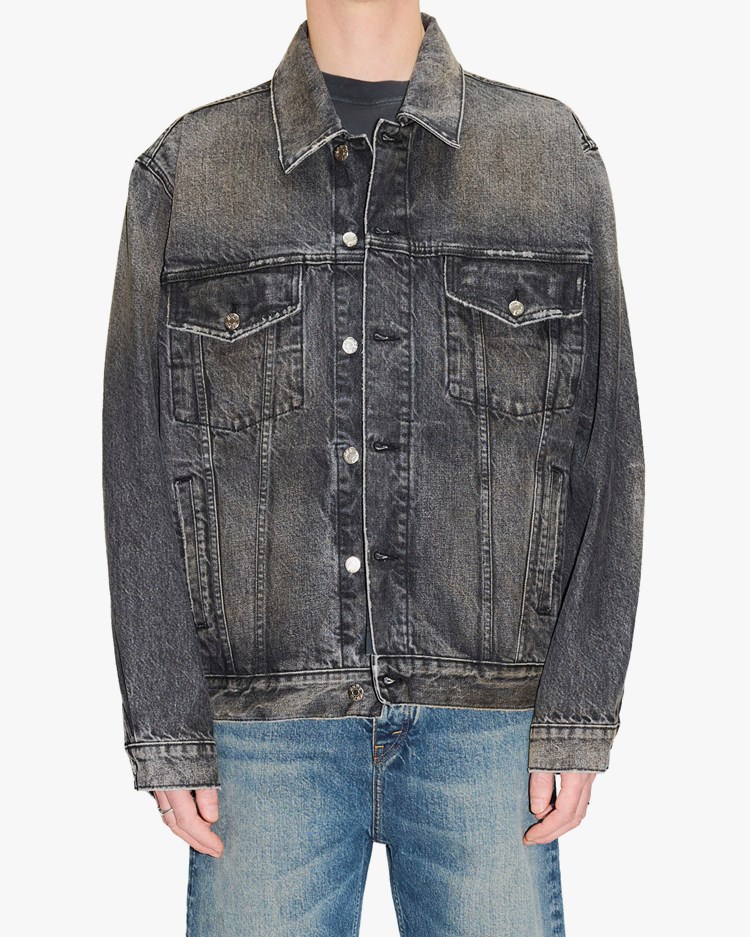 HOPE Bold Denim Jacket Heavy Black Vintage - Vallgatan 12