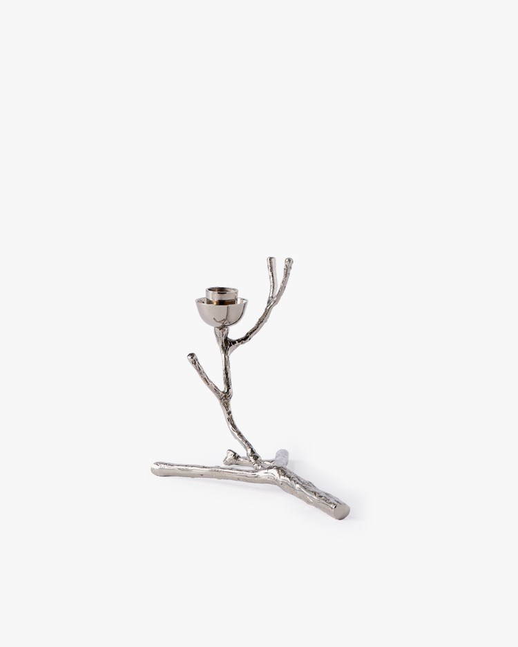 Polspotten Twiggy Candle Holder Xs Silver