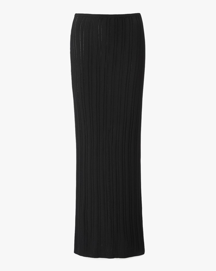 Àvora Knitted Tube Skirt Black