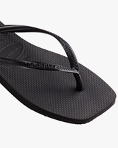 Havaianas Slim Square Flip Flops W Black
