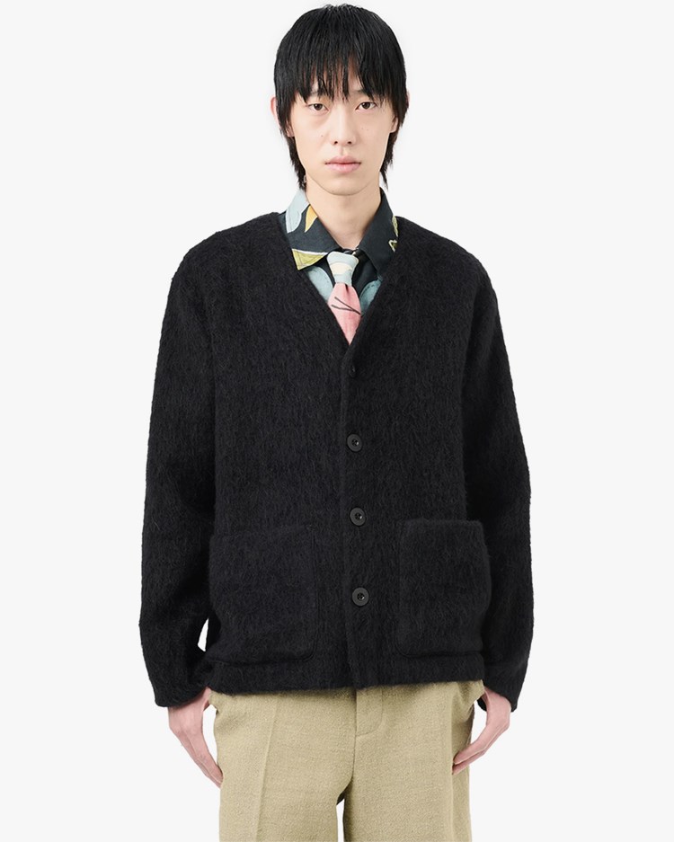 Our Legacy Cardigan Black Mohair - Vallgatan 12