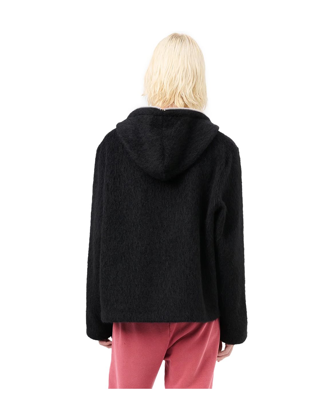 トップス OUR LEGACY Full Zip Hood Black 48 Our Legacy Full Zip Hood Black Hairy Wool - Vallgatan 12
