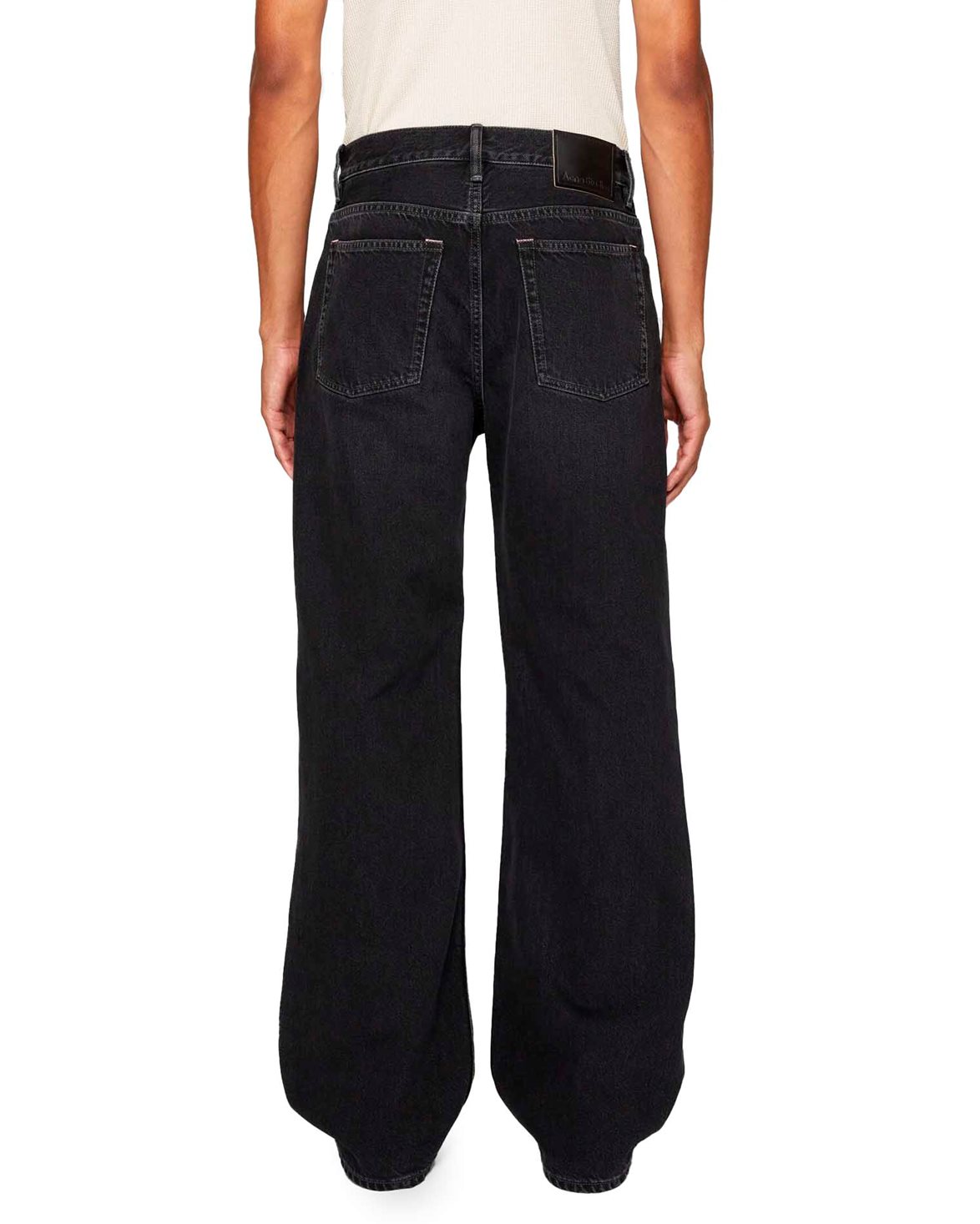 Loose Fit Jeans Acne Raw Denim Acne Studios Loose Fit Jeans 2021M