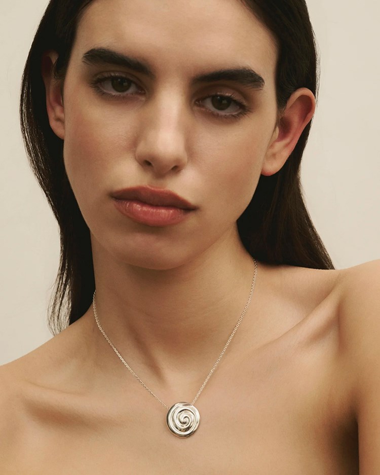 Louis Abel Uzu Mid Necklace Silver - Vallgatan 12