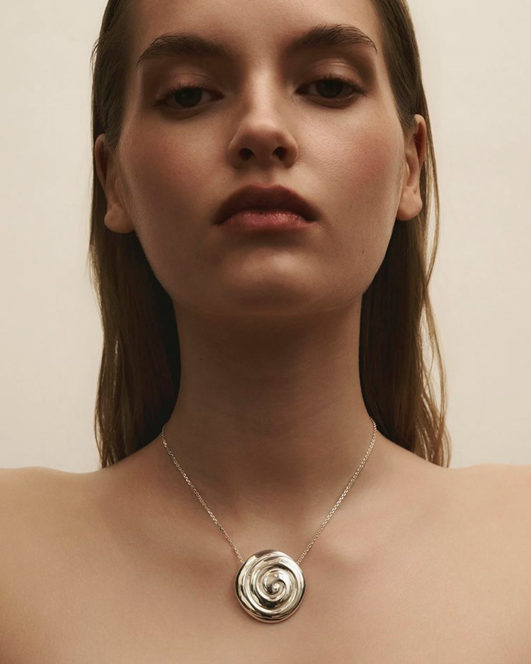 Louis Abel Uzu Necklace Silver - Vallgatan 12