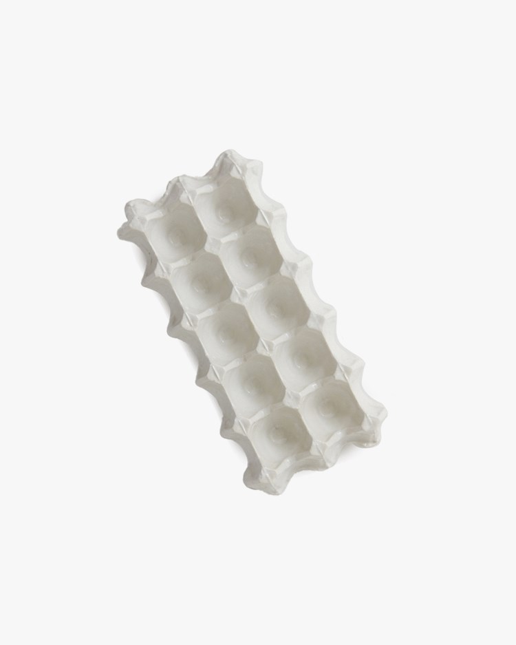 Olsson & Jensen Nea Egg Plate L White