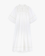 Skall Studio Magnolia Dress Optic White