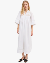 Skall Studio Magnolia Dress Optic White