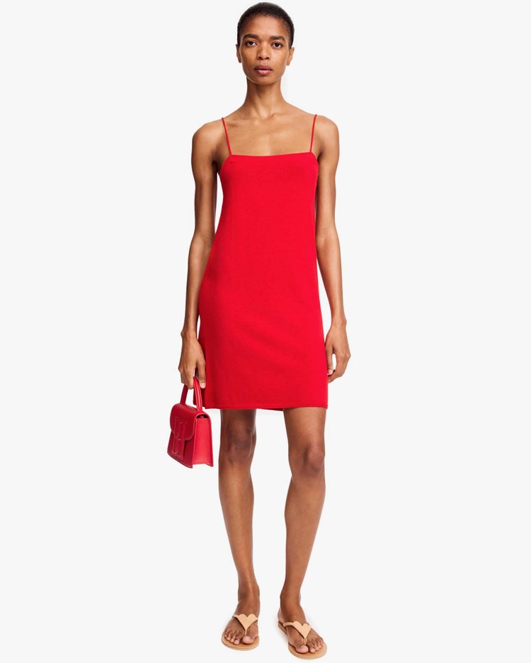 By Malene Birger Edello Mini Dress Pompeian Red - Vallgatan 12