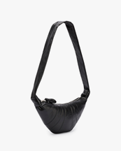 LEMAIRE Small Croissant Bag Nappa Leather Black