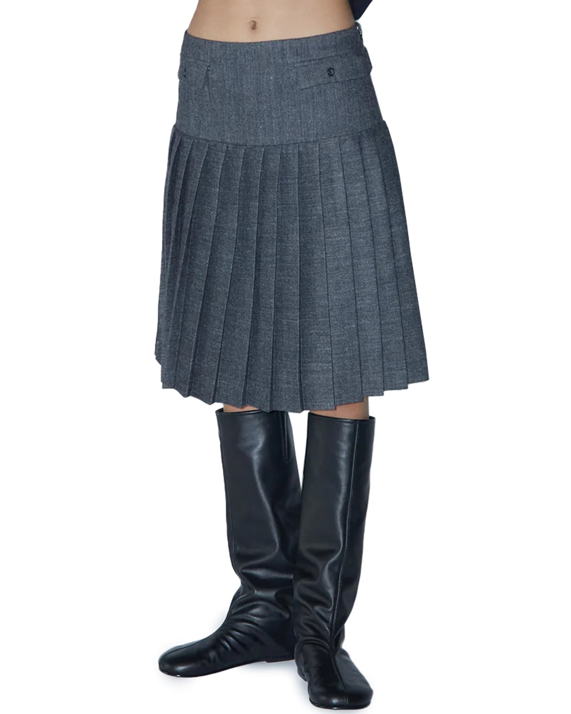 Paloma Wool Plugin Skirt Grey - Vallgatan 12