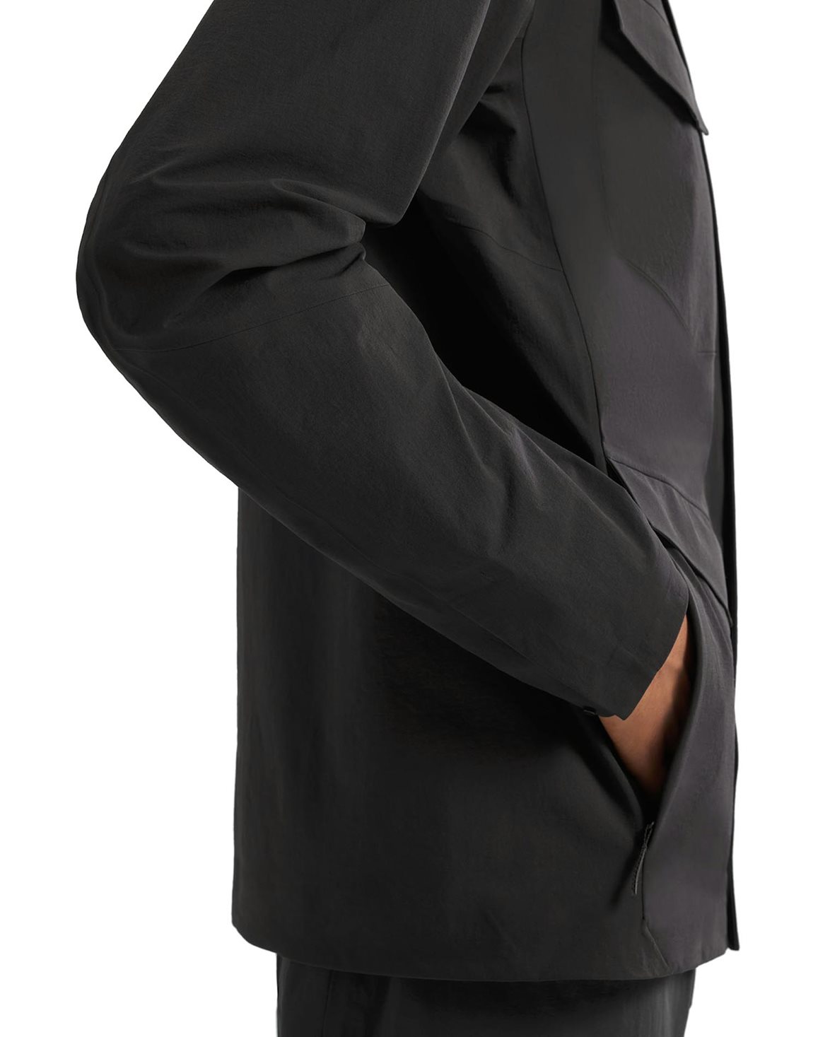 ☆2023aw☆VEILANCE FIELD SOFTSHELLJACKET L Arc'teryx // Veilance Black Field Softshell Jacket – VSP