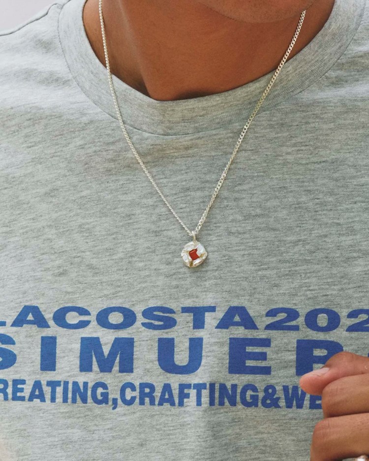 Simuero Norte Necklace Silver - Vallgatan 12