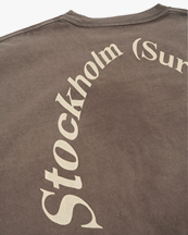 Stockholm Surfboard Club Box Tee Back Logo Hickory