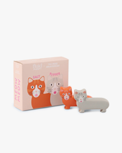 Fluid Market Salt & Pepper Cat Grey/Orange